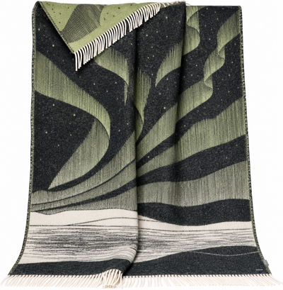 Northern Lights – Blanket green