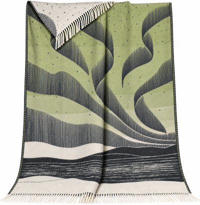 Northern Lights – Blanket green