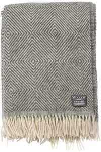 Blanket – Værøy Grey 130x200 – view 2