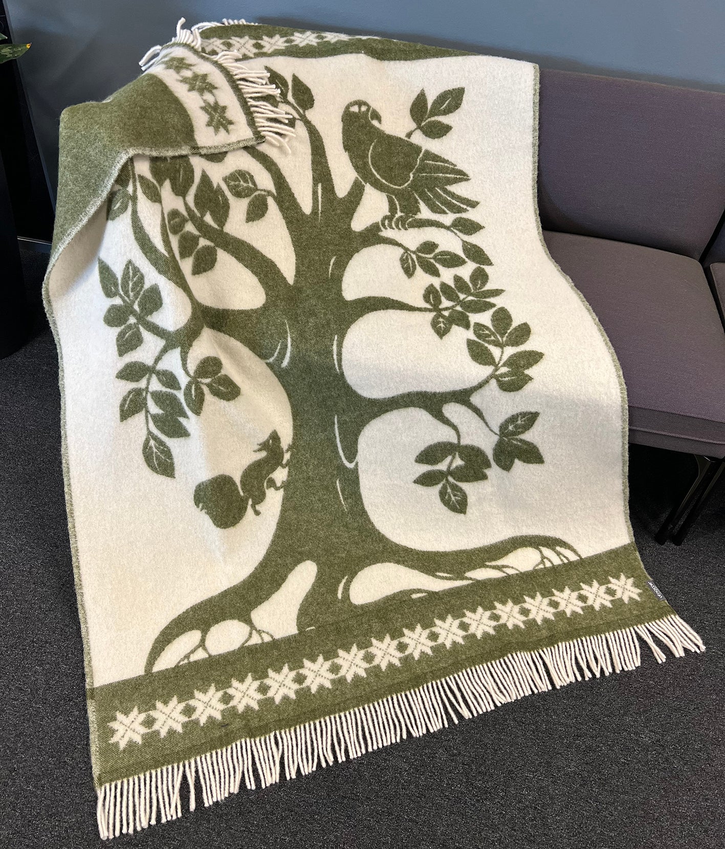 Yggdrasil, Tree of Life – Blanket Green