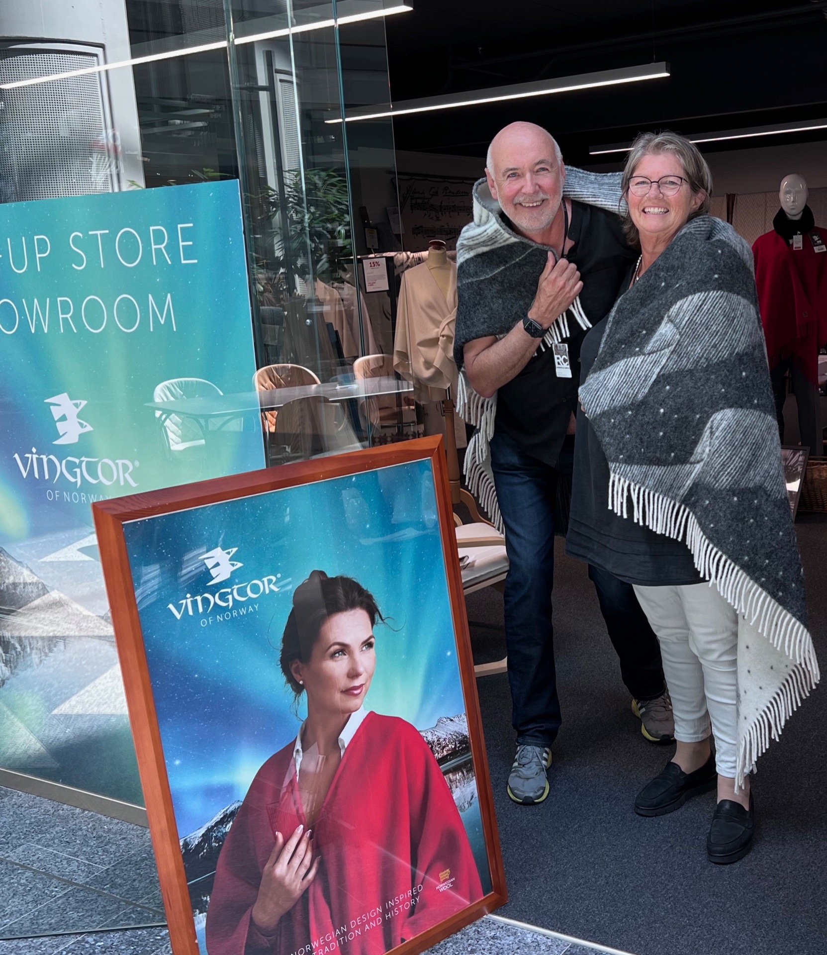 Katrine og Reidar Ydse driver Vingtor of Norway.